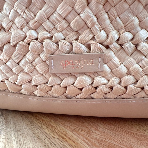 Spartina 449 Moreland Embroidered Straw Tote Bag NWT - Picture 7 of 10